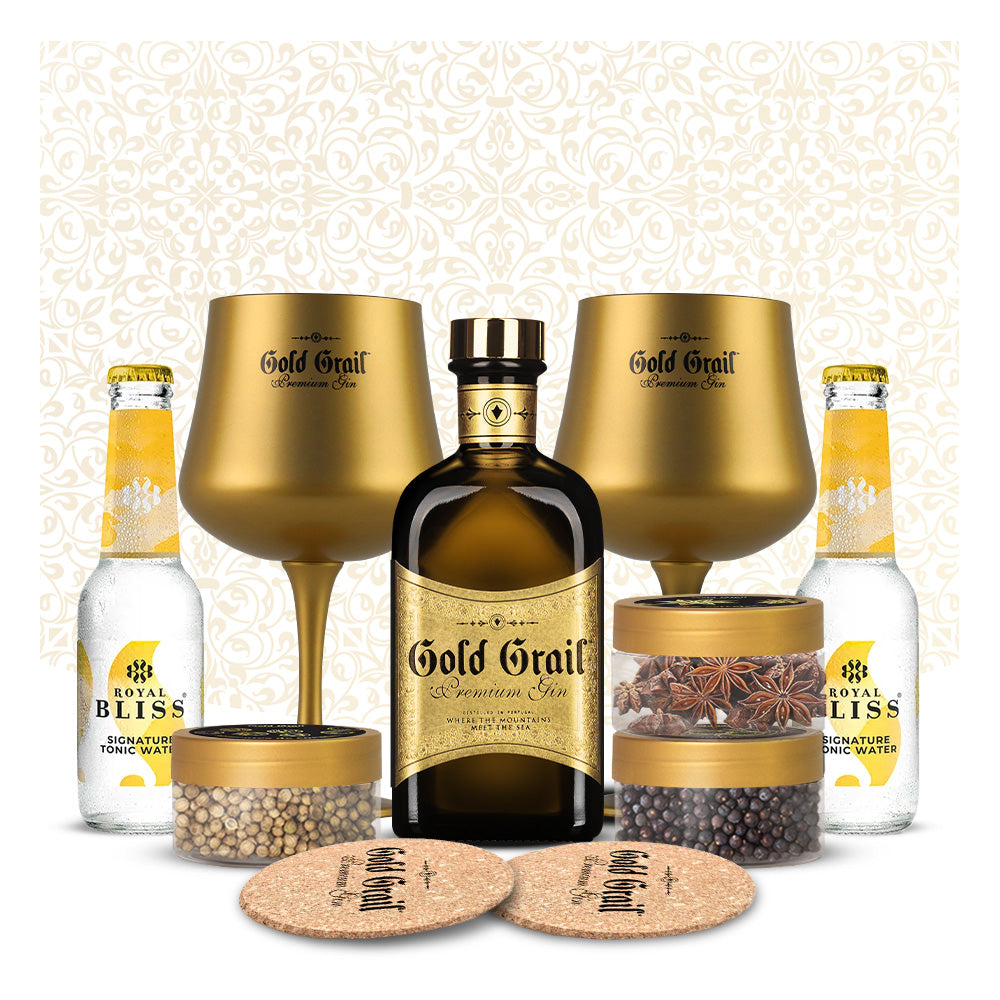 Gold Gin Set