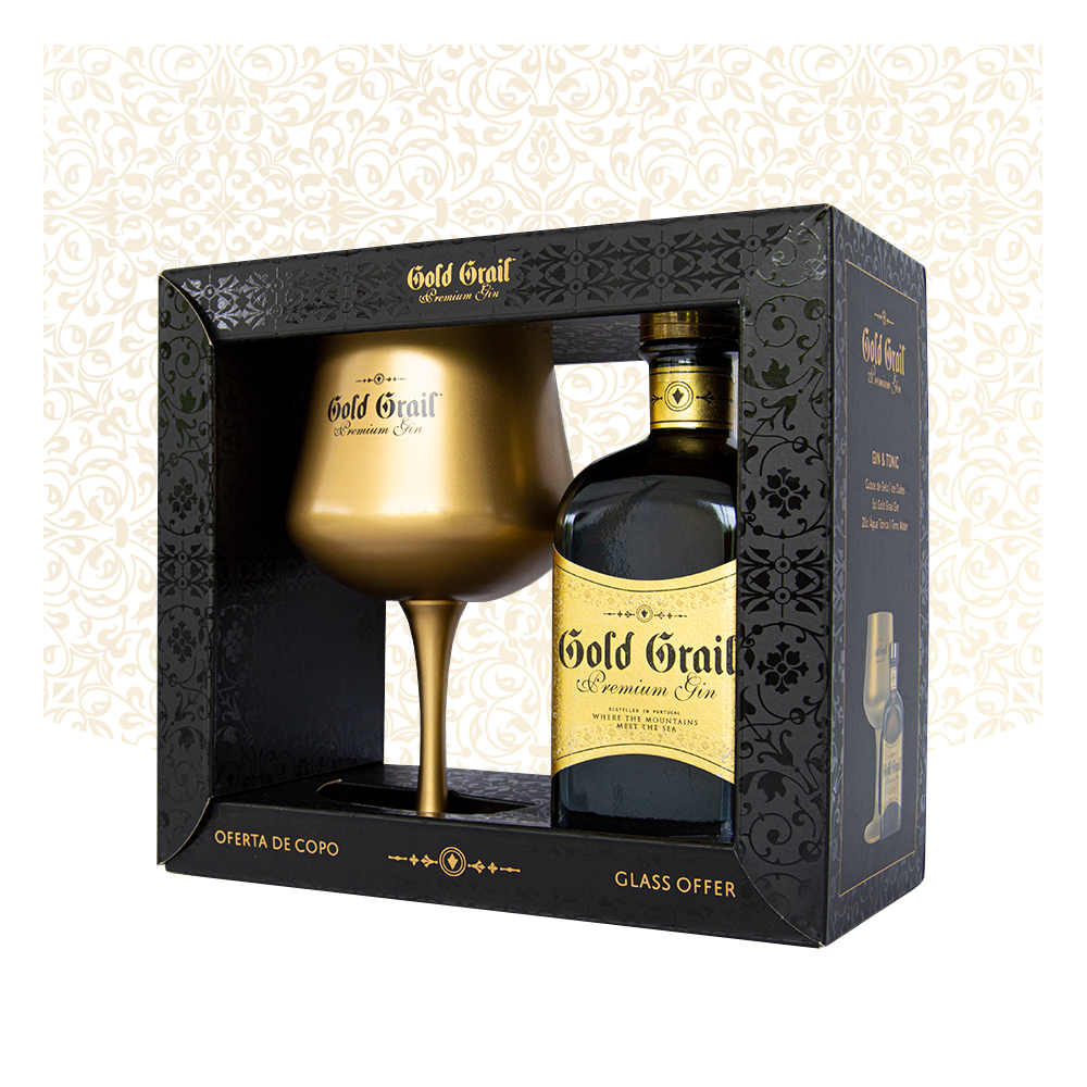 Gold Grail Gin + Oferta de Copo